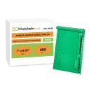 Glamour Bubble Mailers - Metallic Green - 7" x 6.75" - 250 Mailers/Case