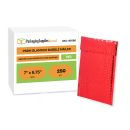 Glamour Bubble Mailers - Metallic Red - 7" x 6.75" - 250 Mailers/Case