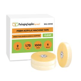 Clear Acrylic Machine Tape 6 Qty