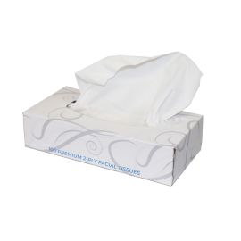 A box of facial tissues.